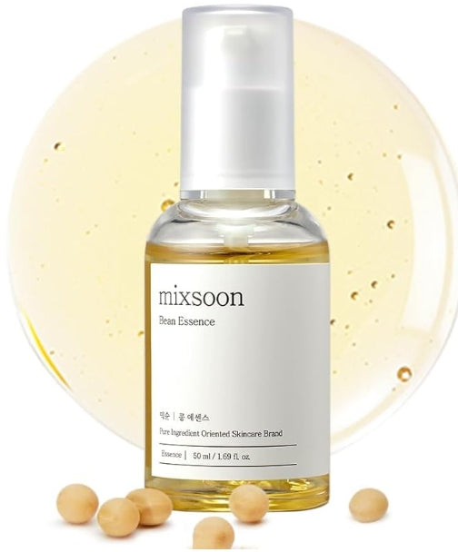 Mixsoon Essence aux graines de soja 50ml | Sérum naturel au soja fermenté hydratant et nourissant